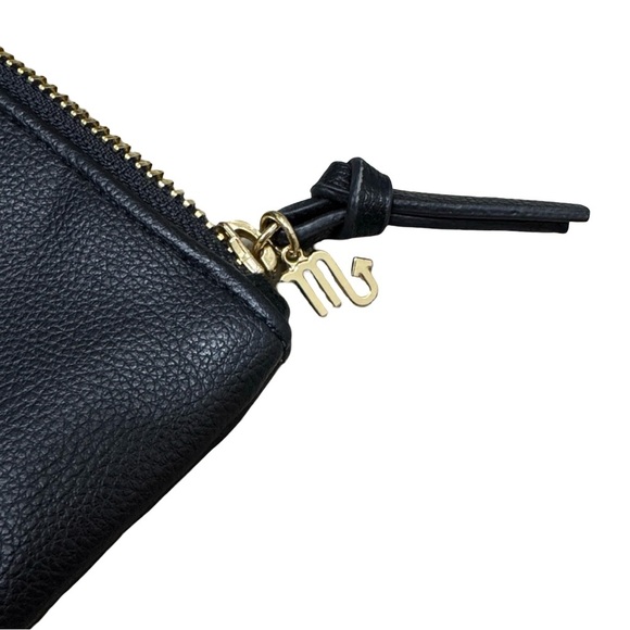 Sephora Black Glitter Wristlet & “Scorpio” Zodiac Pouch Set - Picture 5 of 7